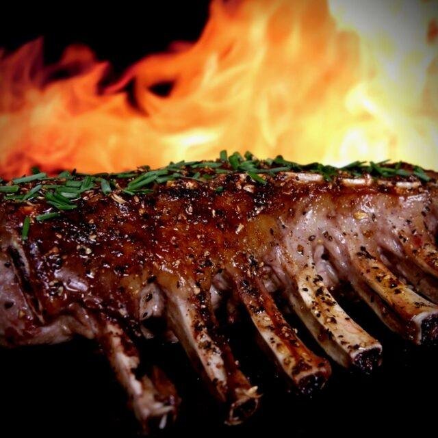 Costillar a la parrilla