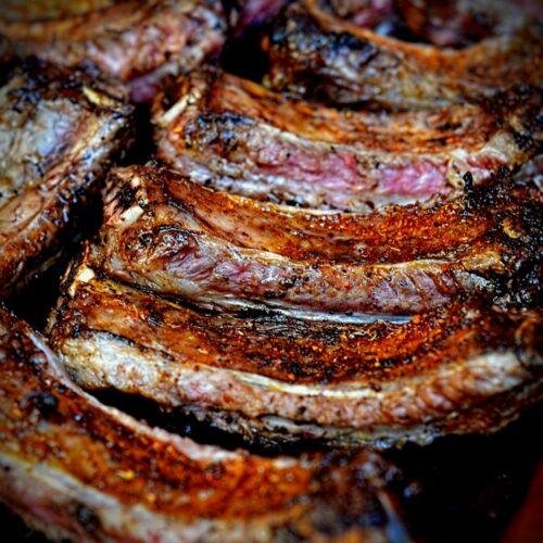 Costillas asadas